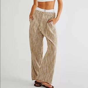 Free People Marta Yarn Dye Trousers
